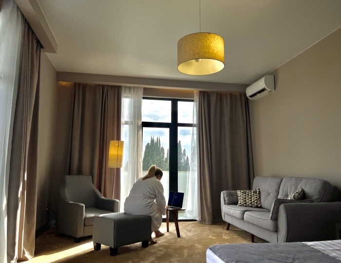 Люкс Люкс 2-местный 1-комнатный с балконом - Отель Abaash Afon / Абааш Афон